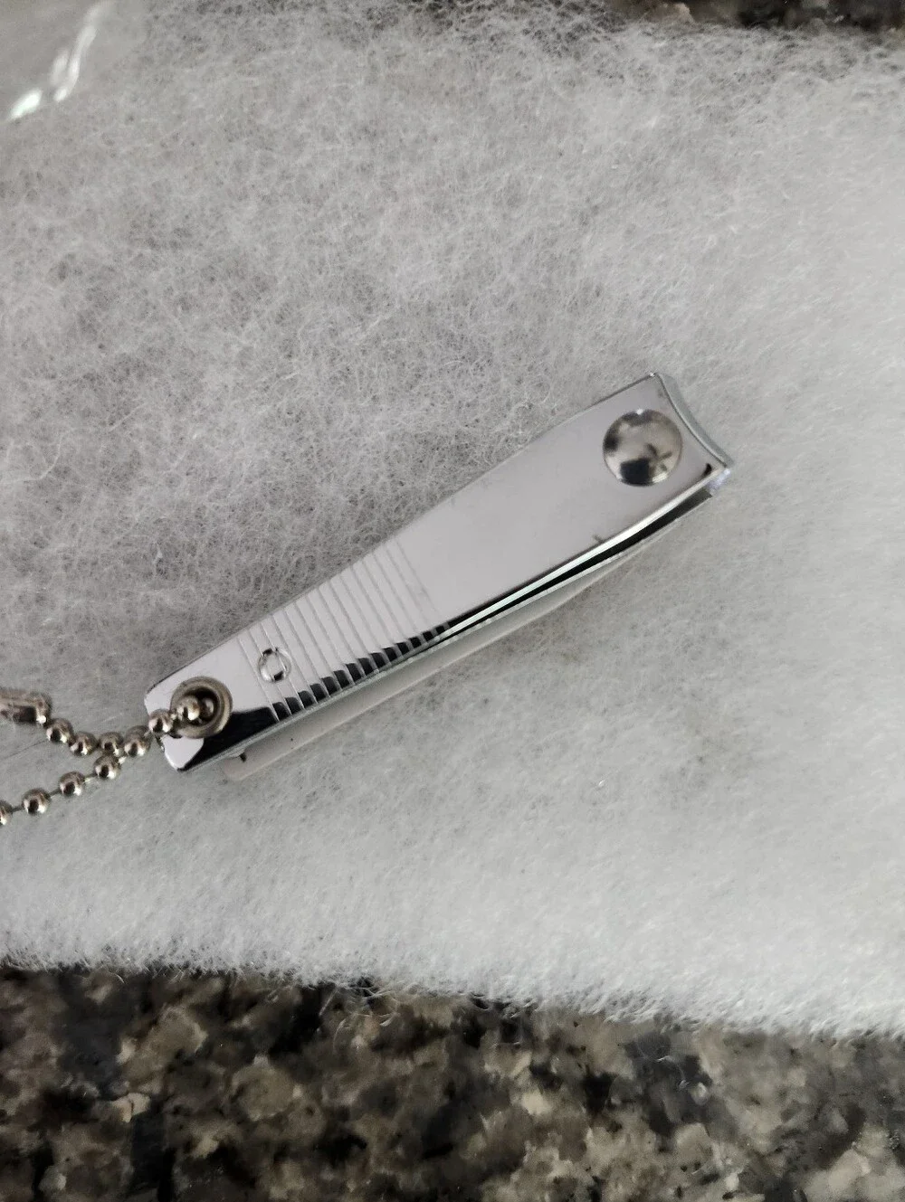 Pink Fashion-Illustration Nail Clipper with Keychain New With Tag